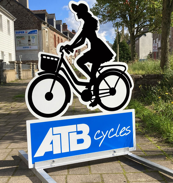 ATB CYCLES Chevalet stop trottoir